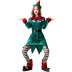 Navidad cosplay traje de hada verde traje nihaostyles ropa al por mayor NSPIS83072