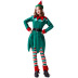 Navidad cosplay traje de hada verde traje nihaostyles ropa al por mayor NSPIS83072