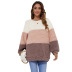 Loose Contrasting Thickening Plush Sweatshirt nihaostyles clothing wholesale NSGNX83117