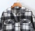 autumn brushed plaid blouse nihaostyles wholesale clothing NSAM83128
