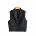 women s short lapel blazer waistcoat nihaostyles wholesale clothing NSAM83143