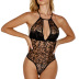 lace one-piece lingerie nihaostyles clothing wholesale NSFCY83154
