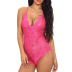 lace one-piece lingerie nihaostyles clothing wholesale NSFCY83156