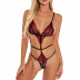 lace one-piece harness lingerie nihaostyles clothing wholesale NSFCY83157