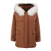 winter furry hooded cotton jacket nihaostyles wholesale clothing NSXE83286