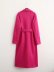 mid-length suit collar over the knee with belt  overcoat nihaostyles wholesale clothing NSAM83441