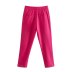 high-waist straight-leg nine-point pants nihaostyles wholesale clothing NSAM83443