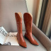 autumn high-tube but knee-length thin knight boots nihaostyles wholesale clothing NSCA83450