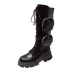 lace-up platform high tube with pockets knight riding boots nihaostyles wholesale clothing NSCA83451