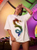 dragon totem print short-sleeved T-shirt nihaostyles clothing wholesale NSSN83693