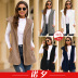 mid-length solid color hooded sleeveless plush jacket nihaostyles clothing wholesale NSGNX83737