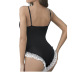 lace stitching V-neck one-piece Maid lingerie nihaostyles clothing wholesale NSFCY83791