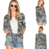 camouflage with zipper drawstring hooded jacket nihaostyles wholesale clothing NSXIA84101