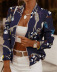 autumn long-sleeved zipper print coat nihaostyles wholesale clothing NSBTY83956