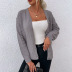 crochet hollow V-neck single-breasted knitted cardigan nihaostyles clothing wholesale NSMMY84060