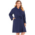 plus size suit collar single-breasted jacket nihaostyles clothing wholesale NSJR84251