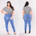 high stretch slim-fit solid color trousers nihaostyles clothing wholesale NSWL84315