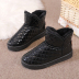 solid color Flat snow boots nihaostyles clothing wholesale NSYUS84471