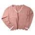 large size V-neck knitted solid color pullover sweater nihaostyles wholesale clothing NSGYX84431