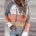 autumn and winter hooded drawstring long-sleeved sweater nihaostyles wholesale clothing NSGYX84445