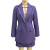 sexy v-neck solid color single-breasted cuff slits blazer nihaostyles wholesale clothing NSGHW84665
