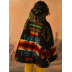 long-sleeved print single-breasted hooded woolen coat nihaostyles wholesale clothing NSYIS85110