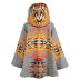 long-sleeved hooded printed coat nihaostyles clothing wholesale NSYIS85463