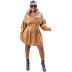 plus velvet leather single-breasted jacket nihaostyles clothing wholesale NSMFF84728