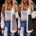 Gradient Color Long Sleeve Knitted Sweater Cardigan nihaostyles wholesale clothing NSGYX84908