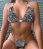 Conjunto de bikini sexy con perlas de diamantes de imitación NSXYA84986
