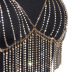 tassel rhinestone chest chain nihaostyles clothing wholesale NSXYA85006