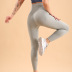seamless knitted high-waist stretch yoga pants nihaostyles clothing wholesale NSXER85017