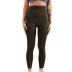 seamless knitted high-waist stretch yoga pants nihaostyles clothing wholesale NSXER85017