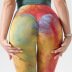 tie-dye high-waist tight with pockets high-elastic sports yoga pants nihaostyles wholesale clothing NSOUX85025