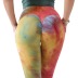 sexy high-waist hip-lifting tight high-elastic tie-dye with pocket yoga pants nihaostyles wholesale clothing NSOUX85026