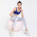 shiny surface elastic hip-lifting yoga pants nihaostyles clothing wholesale NSJLF85169