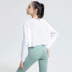 Loose Long Sleeve Yoga Cover Clothes nihaostyles clothing wholesale NSJLF85172