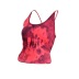 tie-dye yoga camisole with chest pads nihaostyles clothing wholesale NSJLF85181