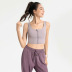 high-strength front zipper yoga underwear nihaostyles clothing wholesale NSJLF85182