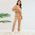 long-sleeved loose sweatshirt elastic waist pants set nihaostyles clothing wholesale NSWCJ85247