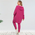 long-sleeved loose digital printing hoodie pants two-piece set nihaostyles clothing wholesale NSWCJ85258