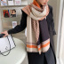 cashmere brushed plaid dots scarf nihaostyles clothing wholesale NSCM85273