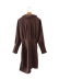 retro lapel twist design solid color shirt dress nihaostyles wholesale clothing NSAM85362