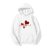romantic love printed long-sleeved fleece hoodie nihaostyles clothing wholesale NSYAY85467