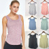 high stretch yoga vest nihaostyles clothing wholesale NSZLJ85426