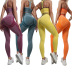 high stretch hip-lifting waist yoga suit nihaostyles clothing wholesale NSYS85449