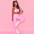 high stretch hip-lifting waist Seamless yoga suit nihaostyles clothing wholesale NSXIN85454