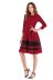 long sleeve striped dress nihaostyles clothing wholesale NSHML85498