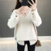 loose hedging V-neck knitted sweater nihaostyles clothing wholesale NSFYF85643