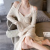 V-neck twist low-cut strapless slit knit dress nihaostyles clothing wholesale NSFYF85681